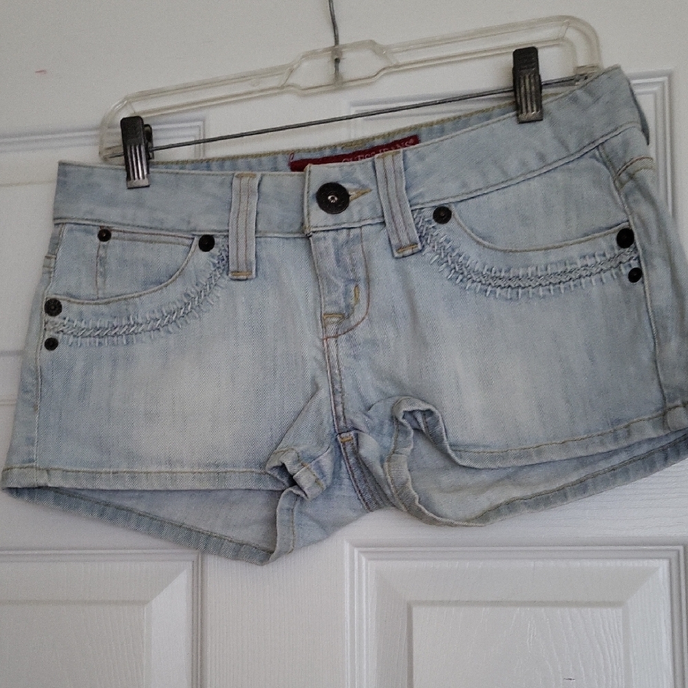 Guess Stretch Denim Shorts Size 28